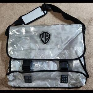 Rare Warner Brothers Studio (WB) Eco Crossbody See Through Bag